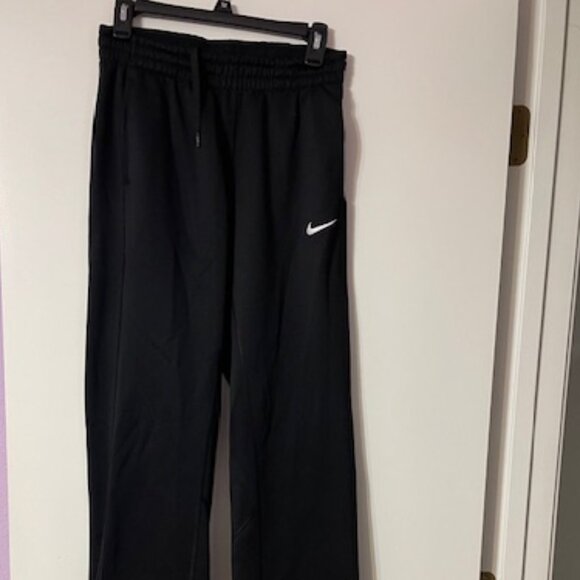 Nike Dry Fit Fleece drawstring Waist Band Small Tall Athletic Pants - Picture 1 of 11